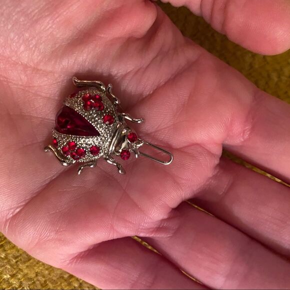 Bundle: 5 Vintage Rhinestone Little Bug Hairpins! - Picture 5 of 16